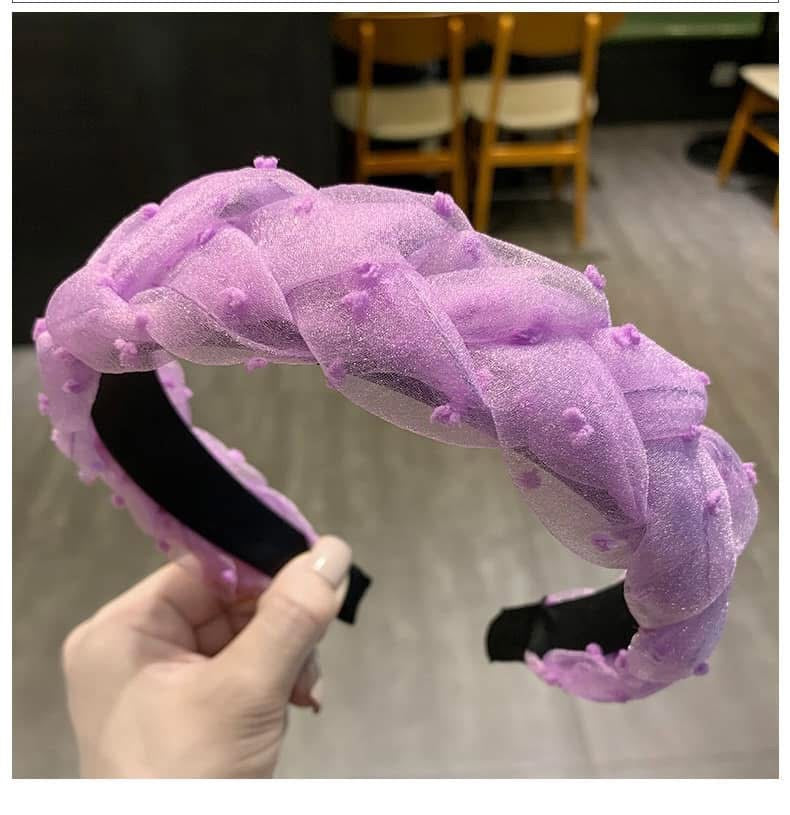 Pleated Chiffon Headband
