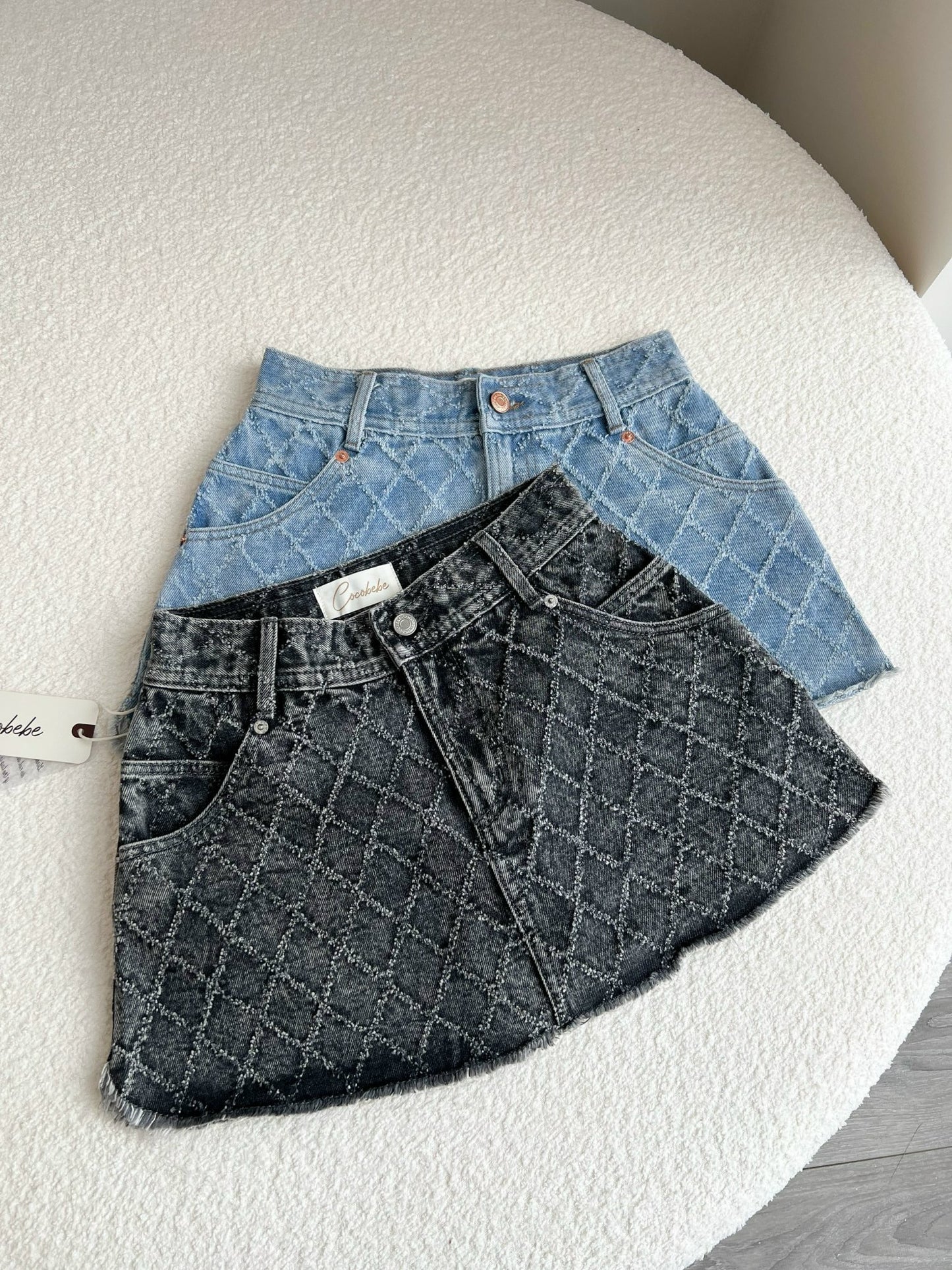 Iconic Mini Denim Skort