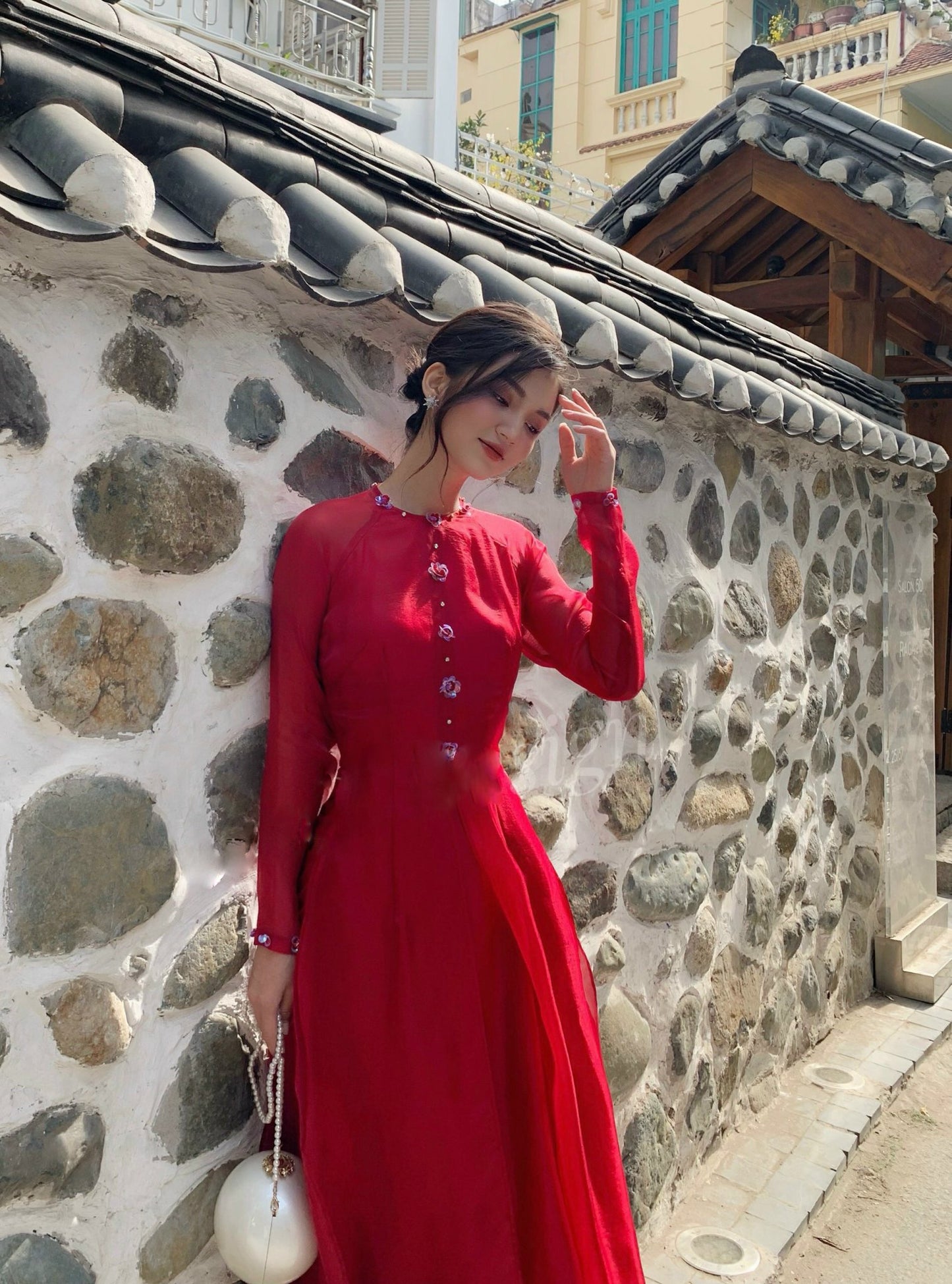 Vietnamese Modern Style Ao Dai