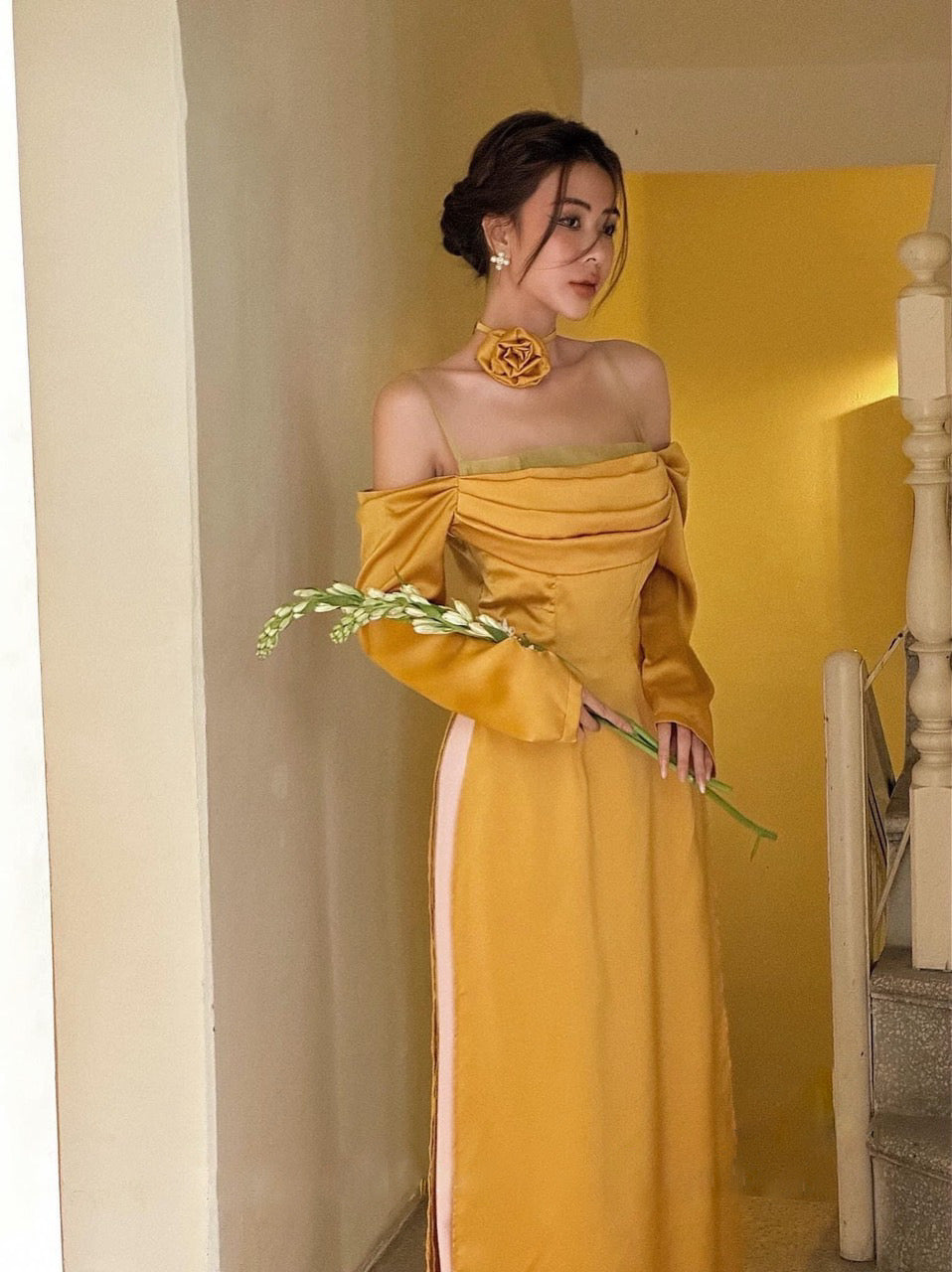 Vietnamese Modern Style Ao Dai
