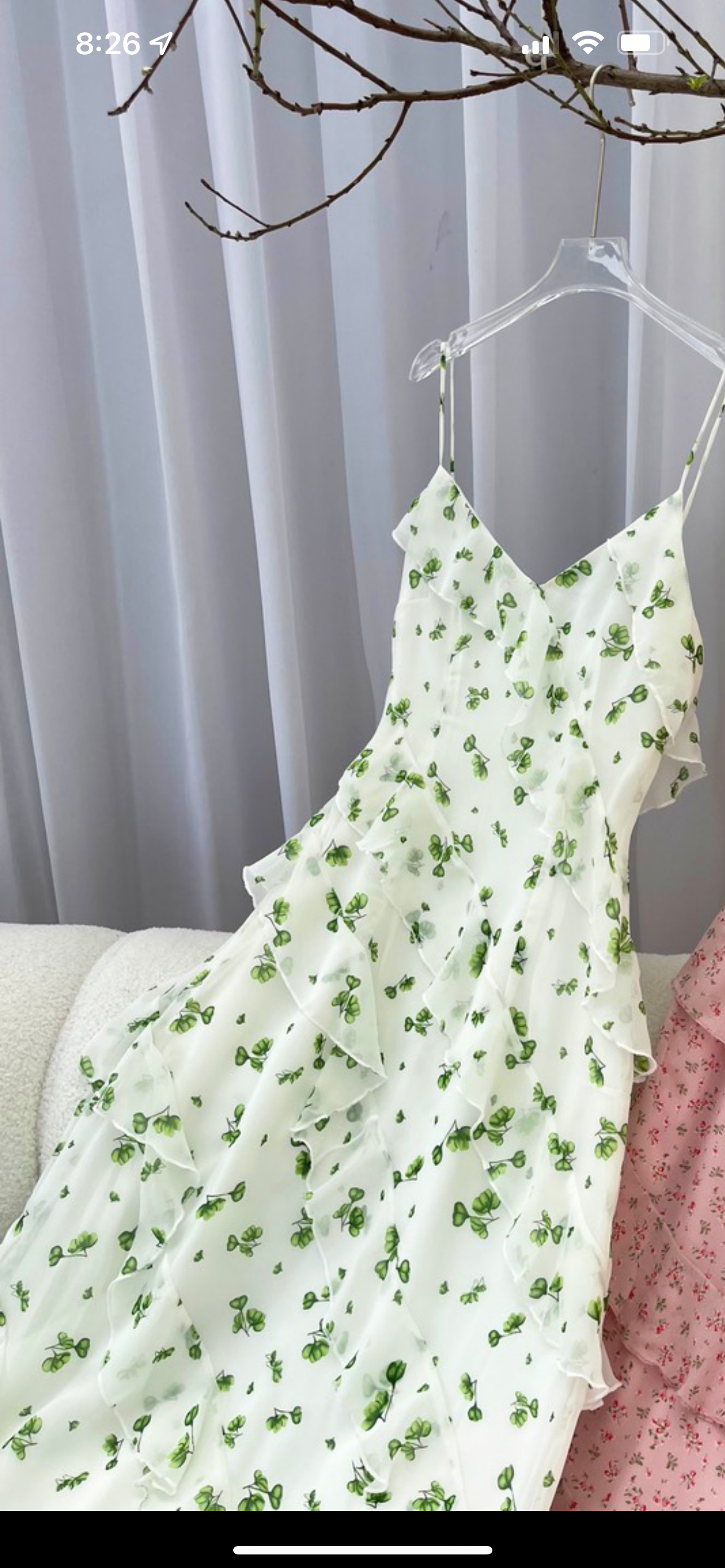 Ruffle Maxi Dress