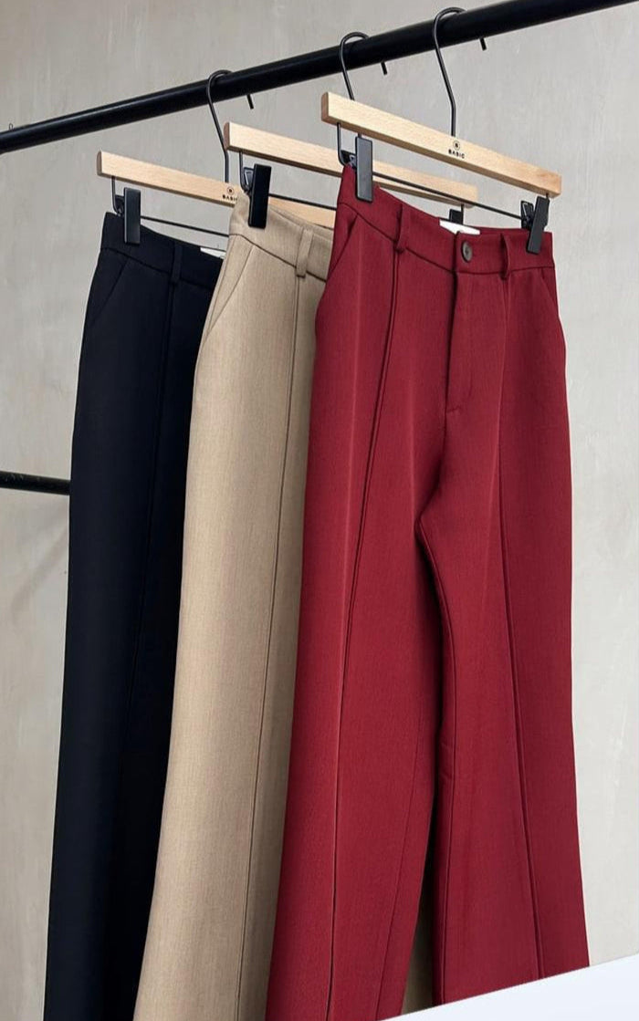 BASIC Wide-Leg Trouser