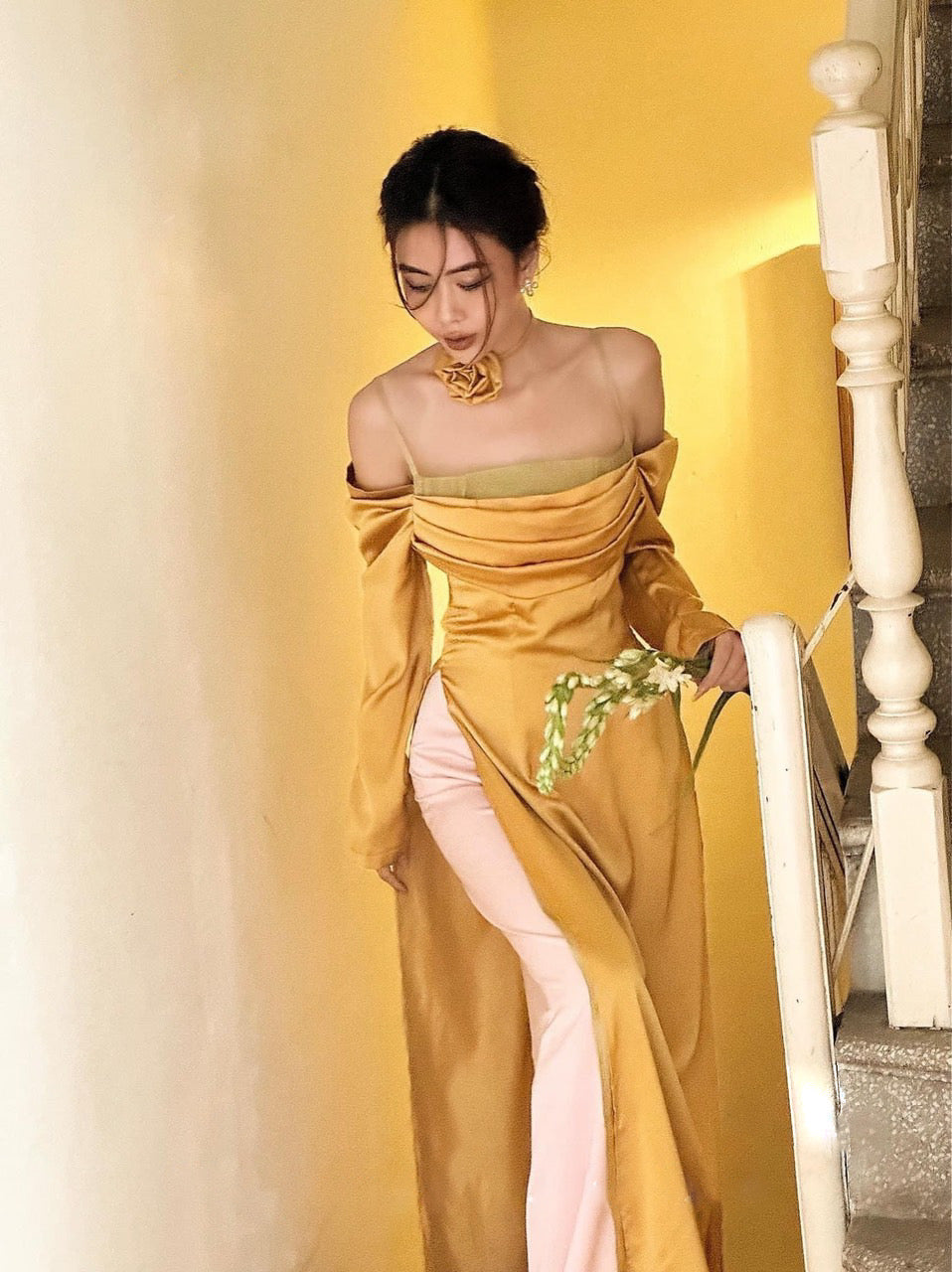 Vietnamese Modern Style Ao Dai