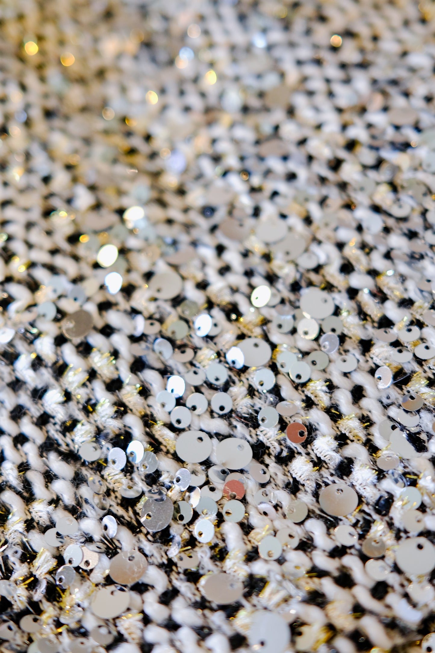 Metallic Sequin Mini Skort
