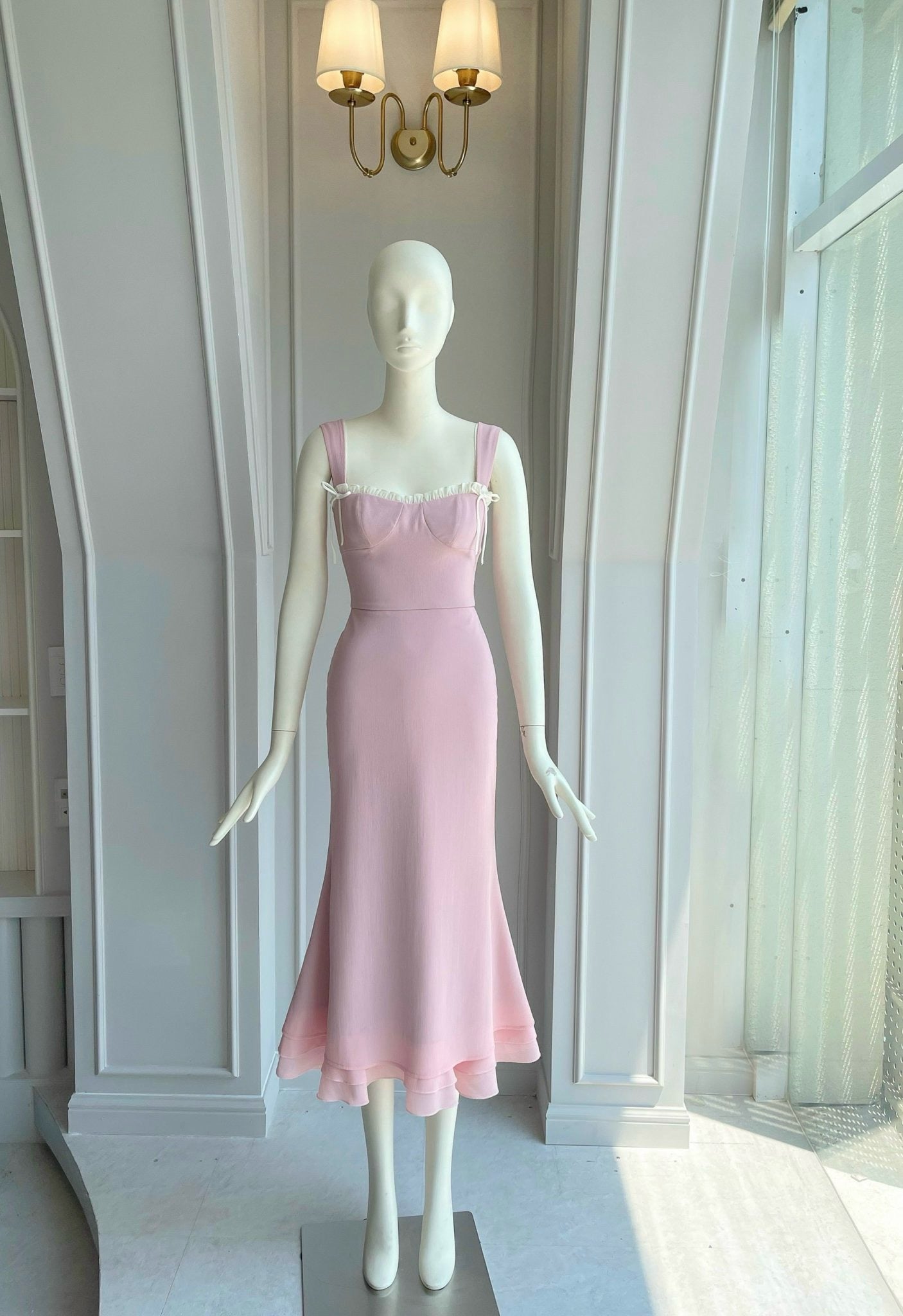 Multi Layered Midi Dress