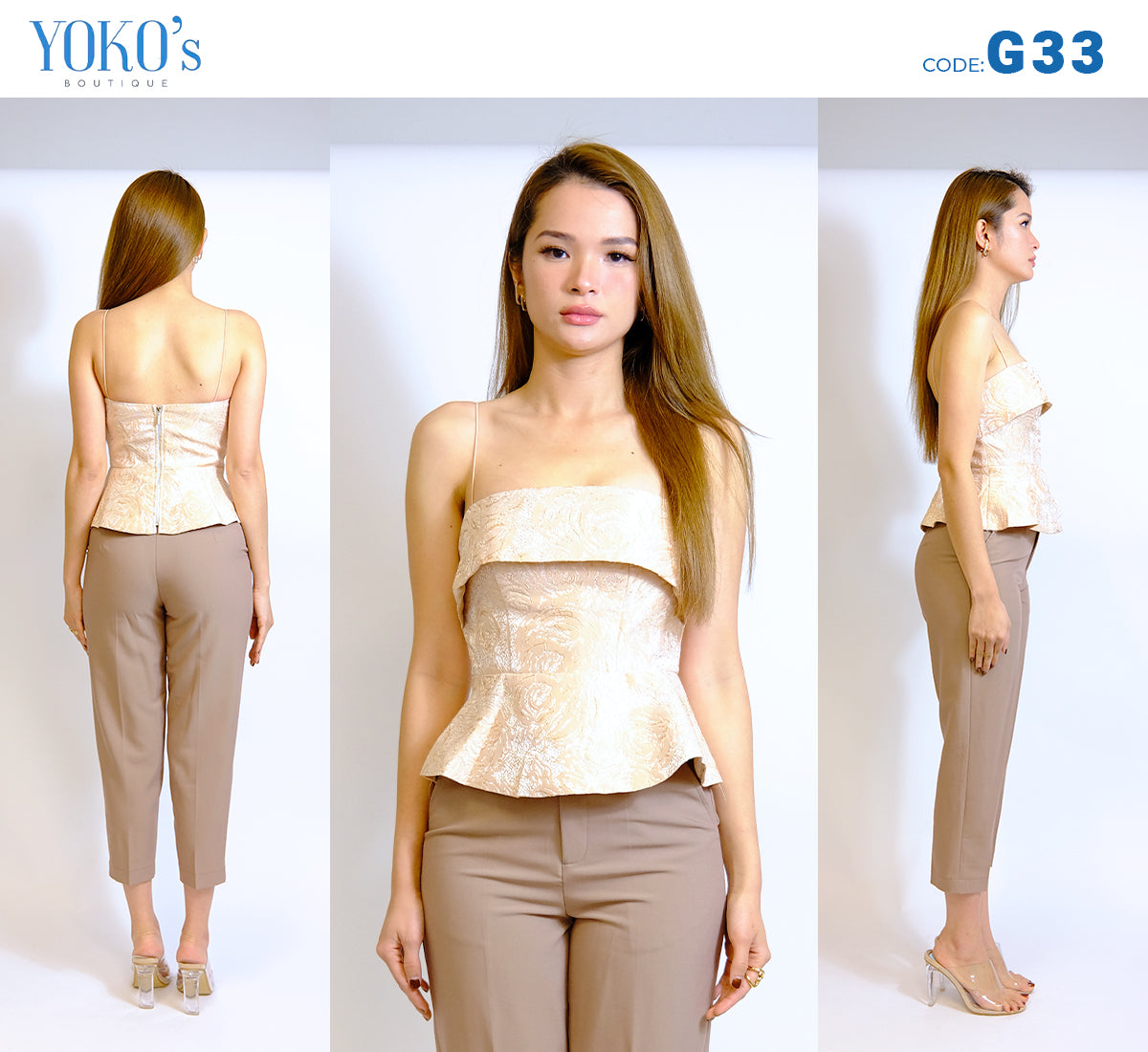 Sleeves top & pants