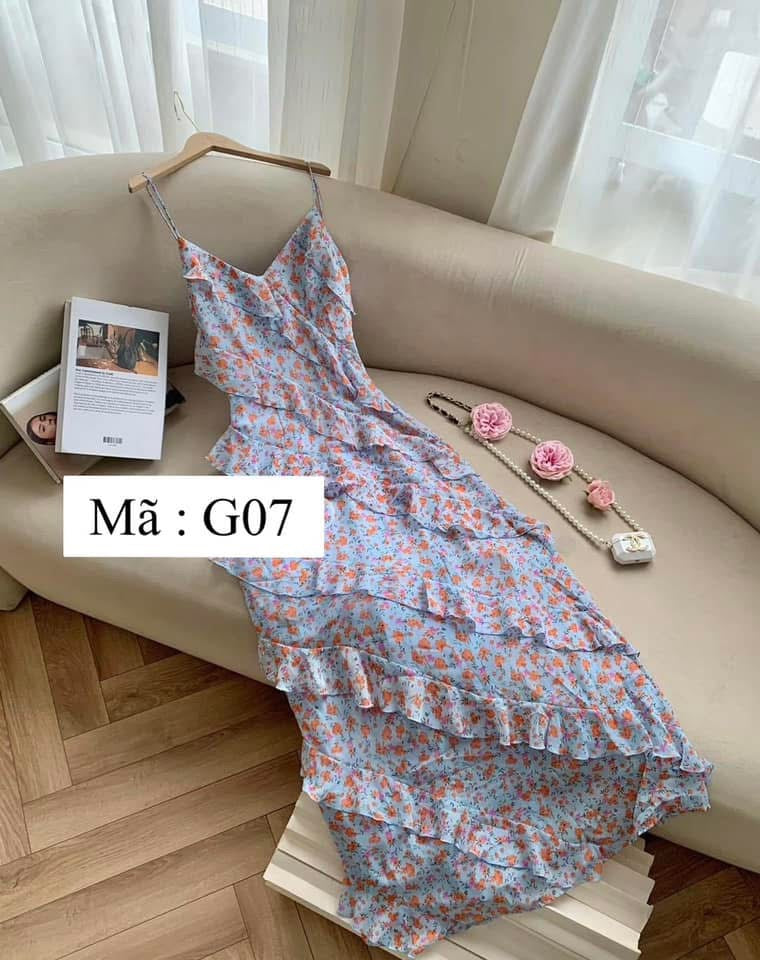 Ruffle Maxi Dress