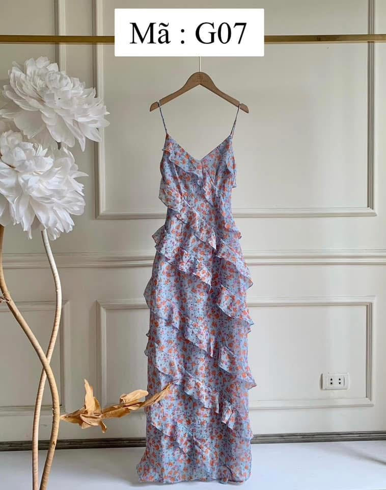 Ruffle Maxi Dress
