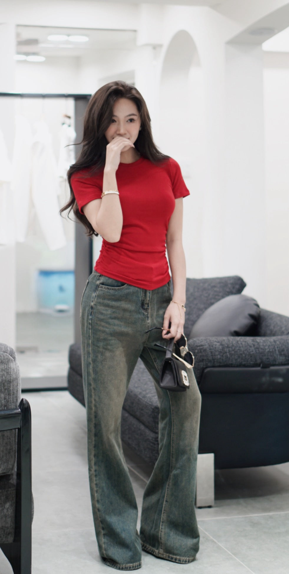 High Rise Vintage Flare Jean