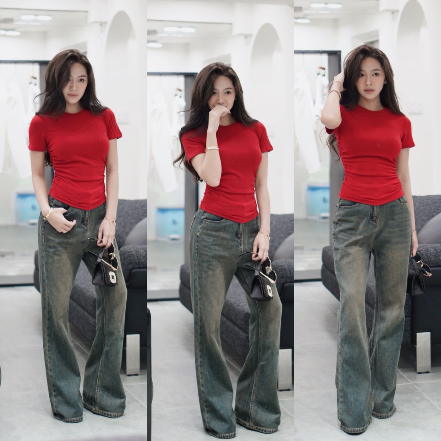 High Rise Vintage Flare Jean