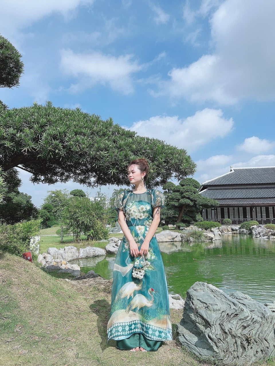 Vietnamese Modern Style Ao Dai