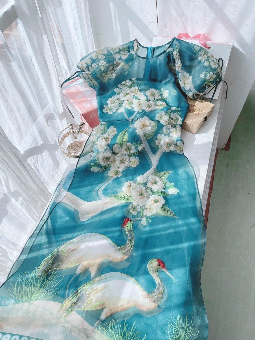 Vietnamese Modern Style Ao Dai
