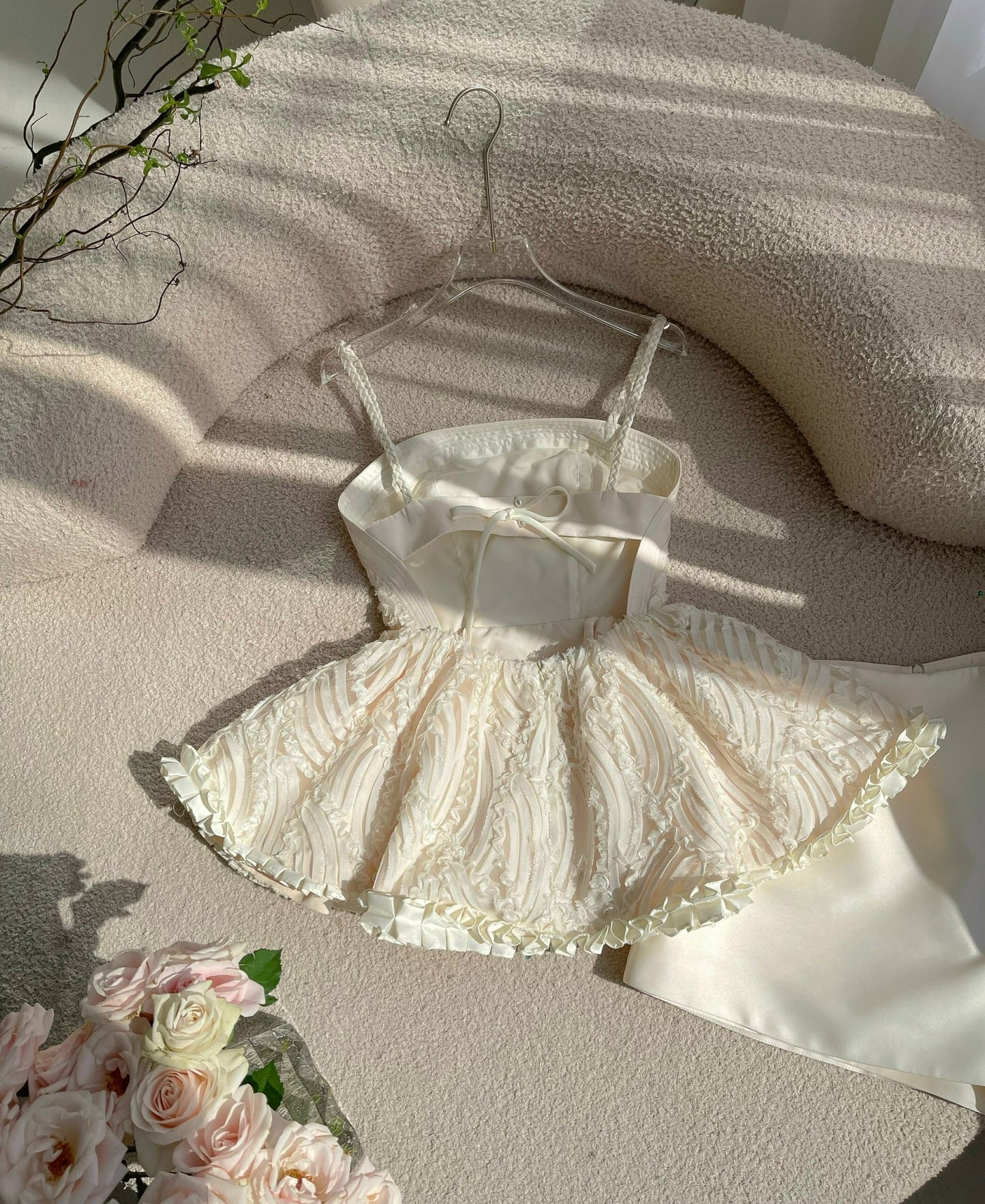 Backless top & short