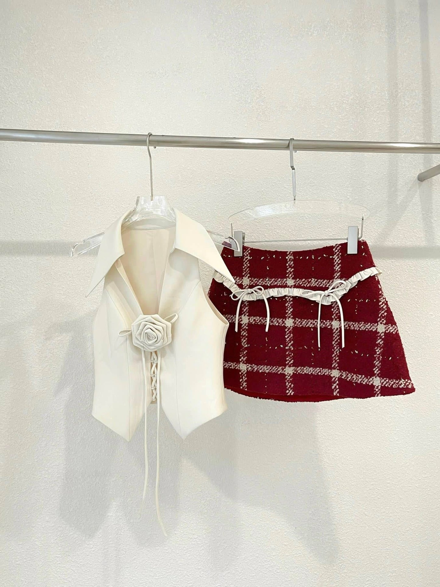 Corset Top + Skort Set