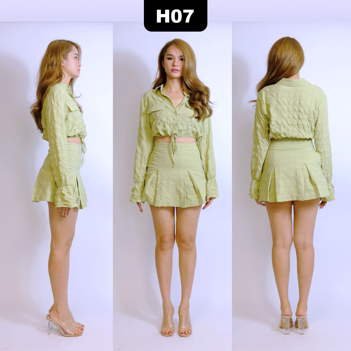Shirt + Skirt two pieces set