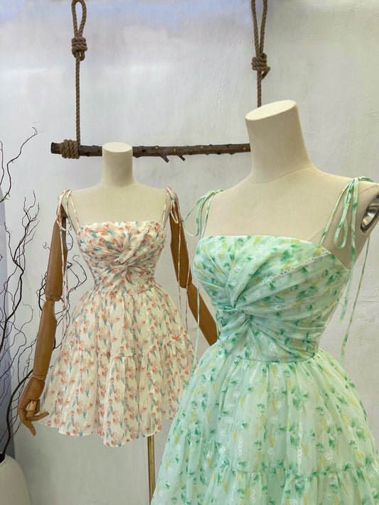 Floral mini dress