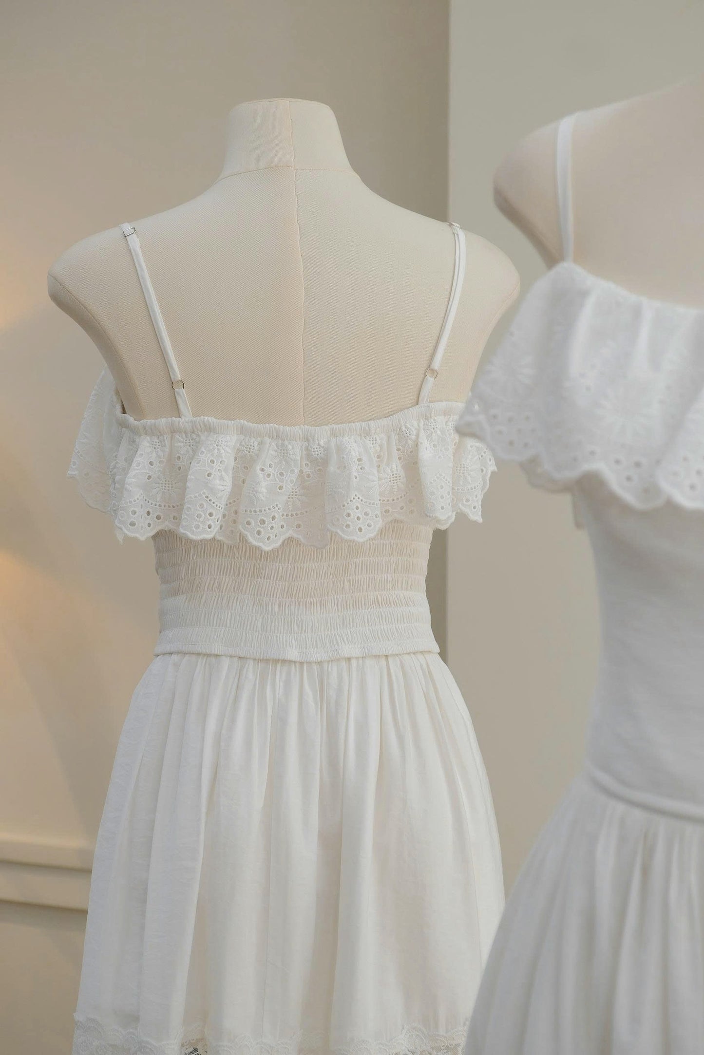Lace Croptop & Maxi Skirt Set