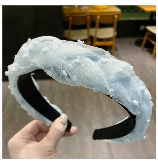 Pleated Chiffon Headband