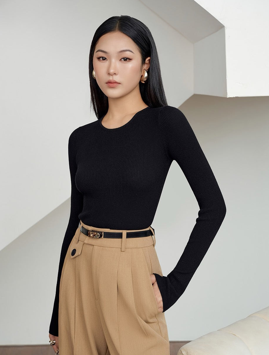Smooth Long Sleeve Top