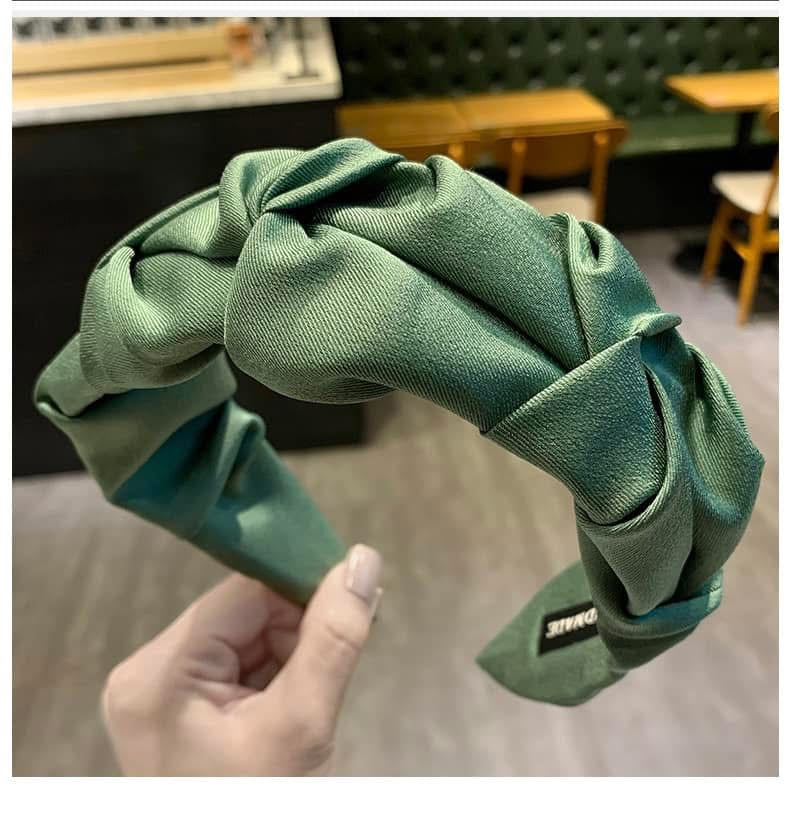 Pleated Fabric Headband