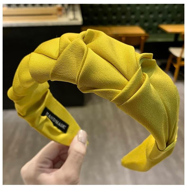 Pleated Fabric Headband
