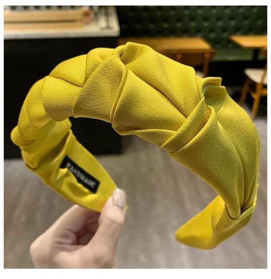 Pleated Fabric Headband