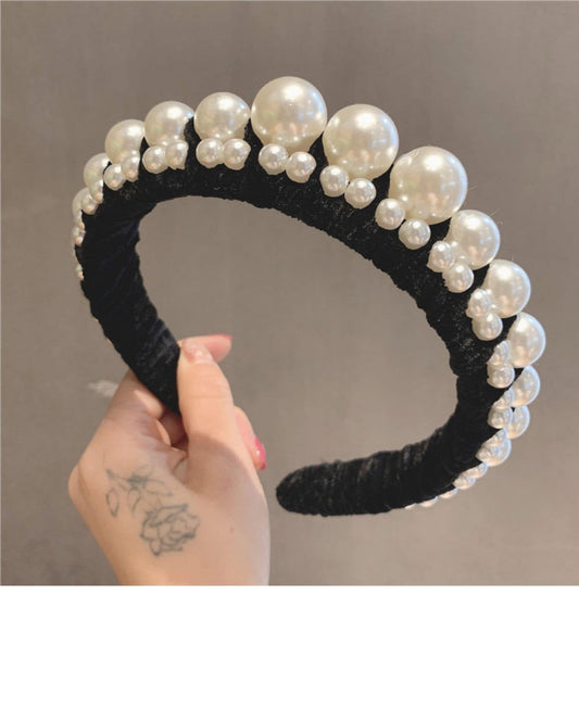 Faux Pearl Headband