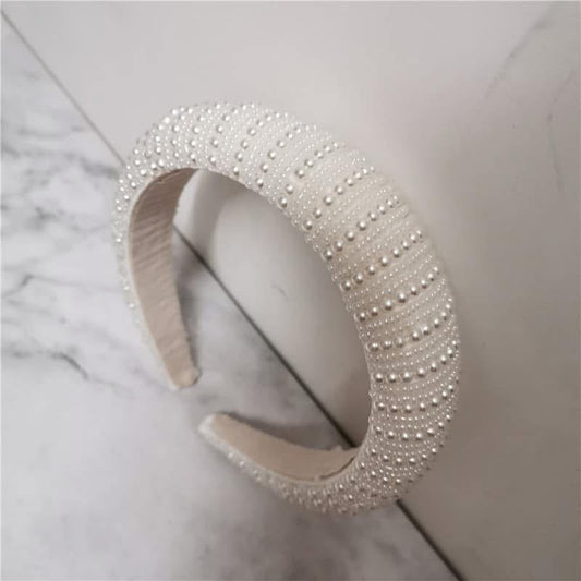 Faux Pearl headband