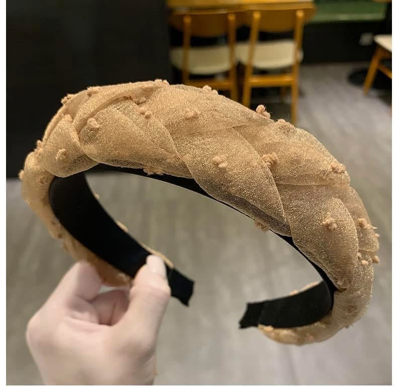 Pleated Chiffon Headband