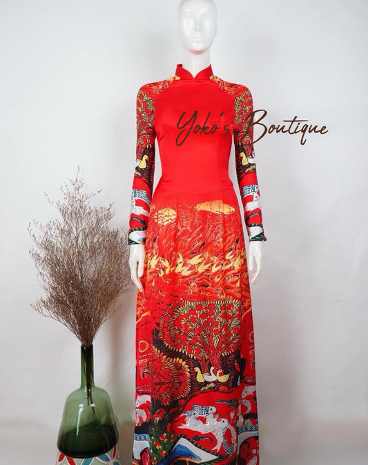 Vietnamese Traditional Ao dai