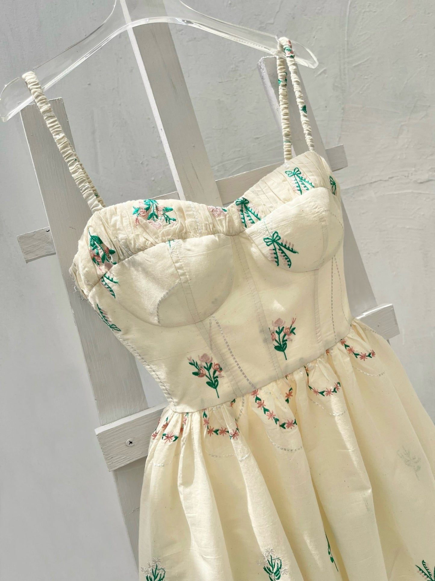 Floral Emboidery Dress