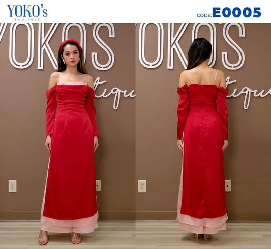 Vietnamese Modern Style Ao Dai