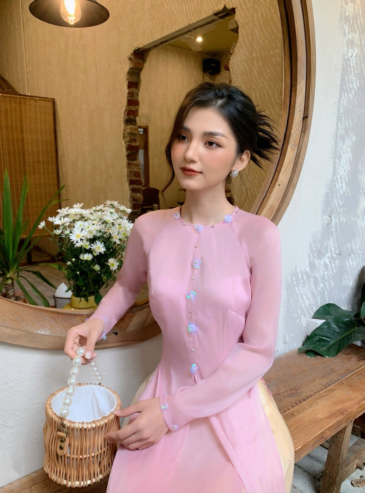 Vietnamese Modern Style Ao Dai