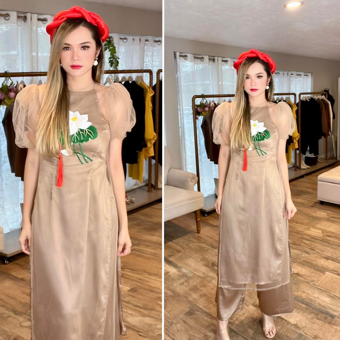 Vietnamese Modern Style Ao Dai